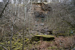 
Lascarn Quarry, Northern face, March 2009